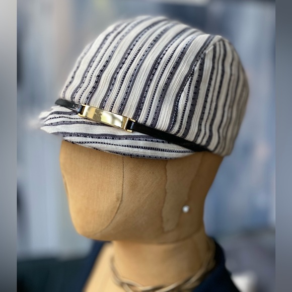 Eugenia Kim Accessories - Vintage Eugenia Kim Newsboy Greek Sailor Baker Boy Style Cabbie Hat